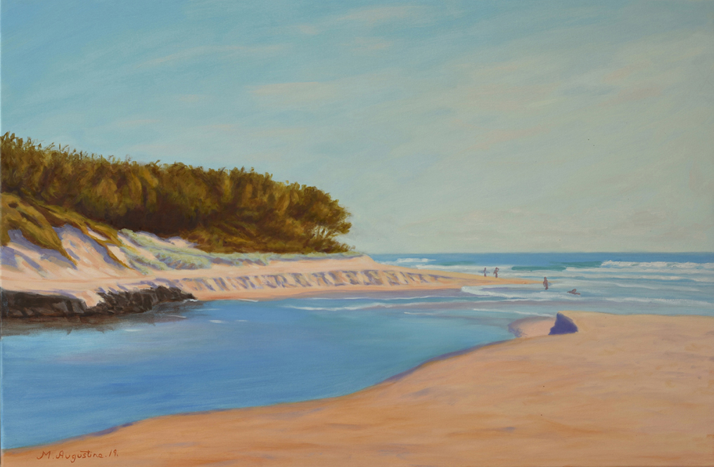 Currimundi entrance 51x76cm Sold